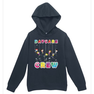 Daycare Crew Provider Gifts Funny Teacher Child Care Worker Urban Pullover Hoodie