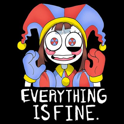 Digital Circus Pomni Everything Is Fine T-Shirt