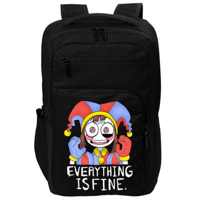 Digital Circus Pomni Everything Is Fine Impact Tech Backpack