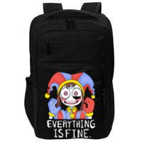 Digital Circus Pomni Everything Is Fine Impact Tech Backpack