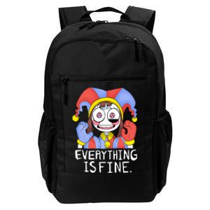 Digital Circus Pomni Everything Is Fine Daily Commute Backpack