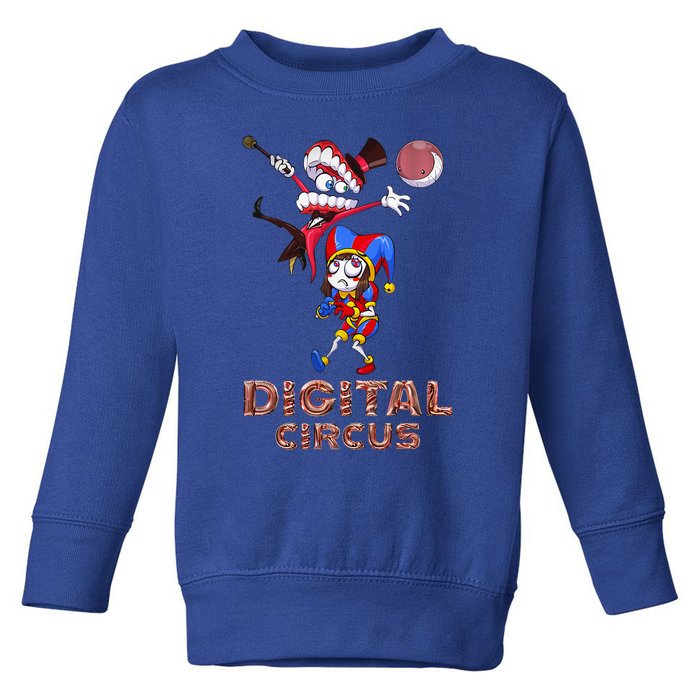 Digital Circus Pomni Funny Ragatha Jax DigitalCircus  Toddler Sweatshirt