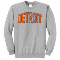 Detroit City Retro Vintage Sweatshirt