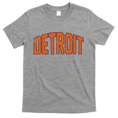Detroit City Retro Vintage T-Shirt