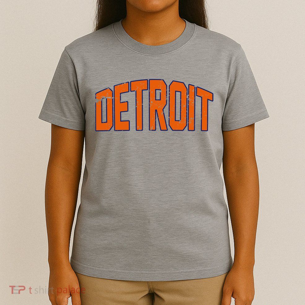 Detroit City Retro Vintage T-Shirt