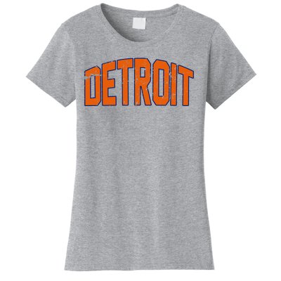 Detroit City Retro Vintage Women's T-Shirt