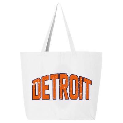 Detroit City Retro Vintage 25L Jumbo Tote