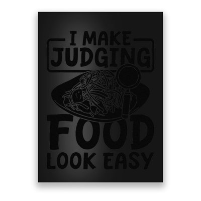 Dining Cuisine Review Food Critic Poster