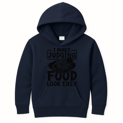 Dining Cuisine Review Food Critic Kids Hoodie