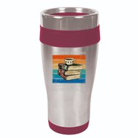 Drink Coffee Read Books Dismantle Systems Of Oppression 16oz Travel Tumbler