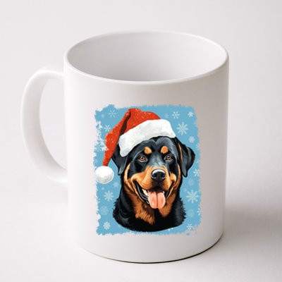 Dog Cute Rottweiler Christmas Great Gift Coffee Mug