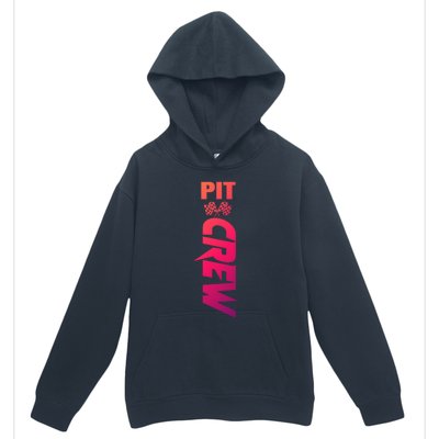 Dirt Car Racing Racetrack Speedway Race Car Team Pit Crew Cute Gift Urban Pullover Hoodie