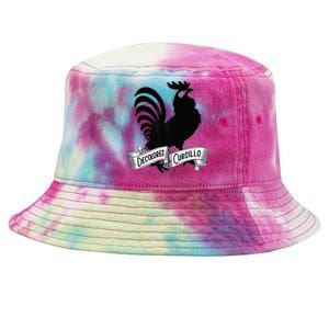 DeColores Cursillo Rooster With Banner Faith Religion Tie-Dyed Bucket Hat