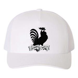 DeColores Cursillo Rooster With Banner Faith Religion Yupoong Adult 5-Panel Trucker Hat