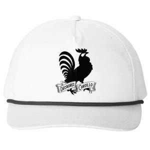 DeColores Cursillo Rooster With Banner Faith Religion Snapback Five-Panel Rope Hat