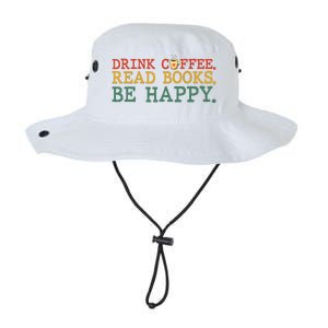 Drink Coffee Read Books Be Happy Coffee Lover Legacy Cool Fit Booney Bucket Hat