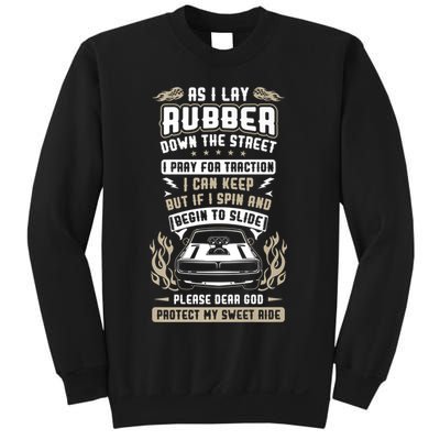 Drag Car Racing Prayer Sweatshirt