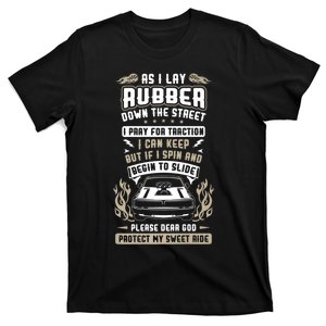 Drag Car Racing Prayer T-Shirt