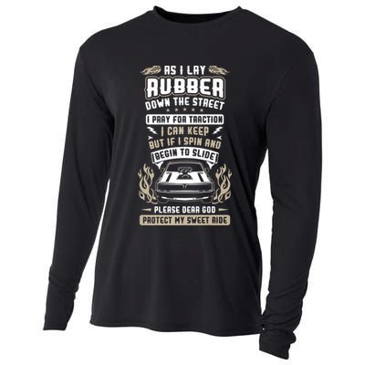 Drag Car Racing Prayer Cooling Performance Long Sleeve Crew