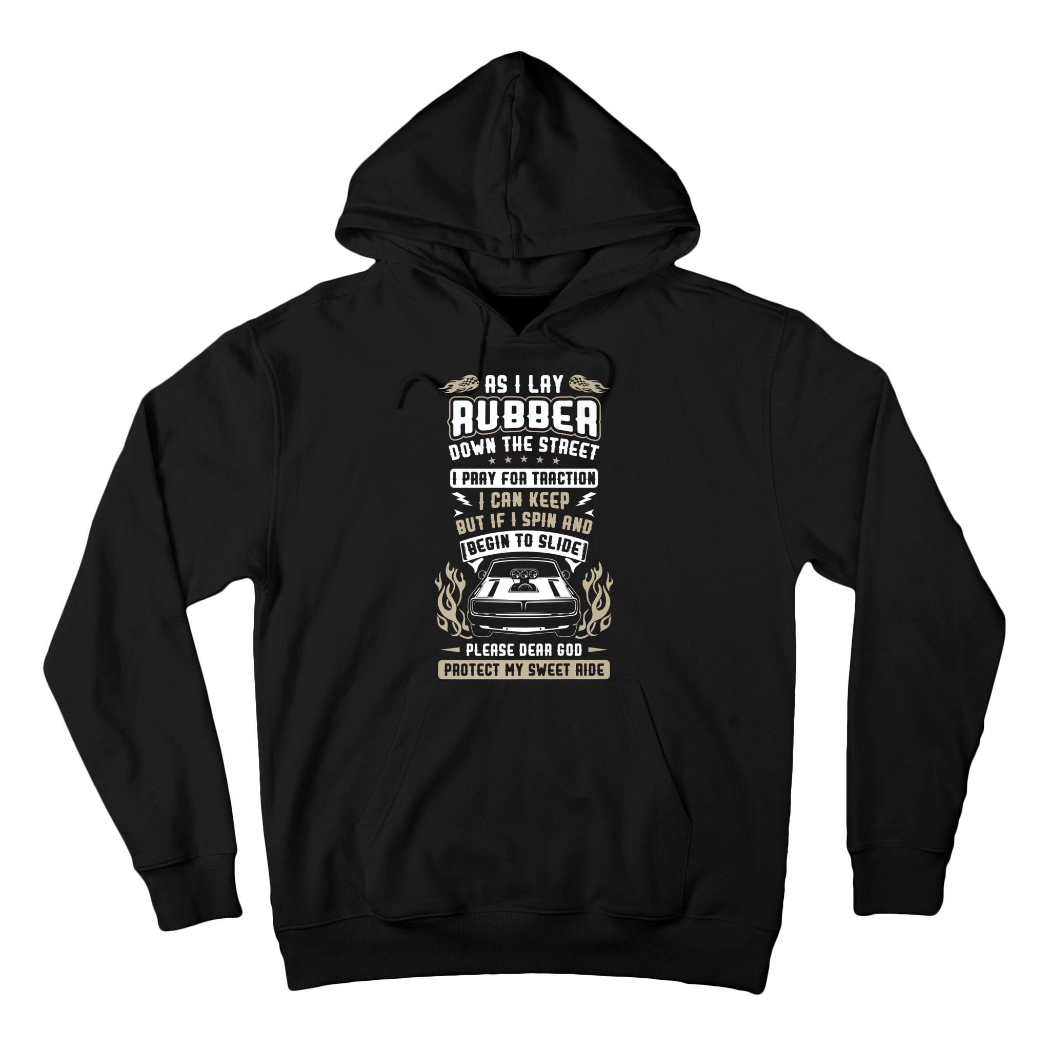 Drag Car Racing Prayer Tall Hoodie