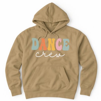 Dance Crew Retro Groovy Vintage Happy First Day Of School Hoodie