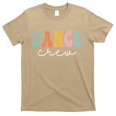 Dance Crew Retro Groovy Vintage Happy First Day Of School T-Shirt