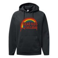 Dead Cant Read You Guys Are Worried About Banning Books Performance Fleece Hoodie