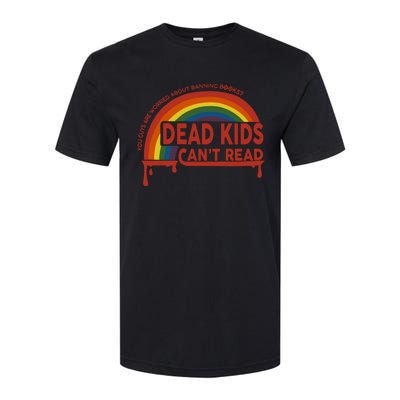 Dead Cant Read You Guys Are Worried About Banning Books Softstyle® CVC T-Shirt