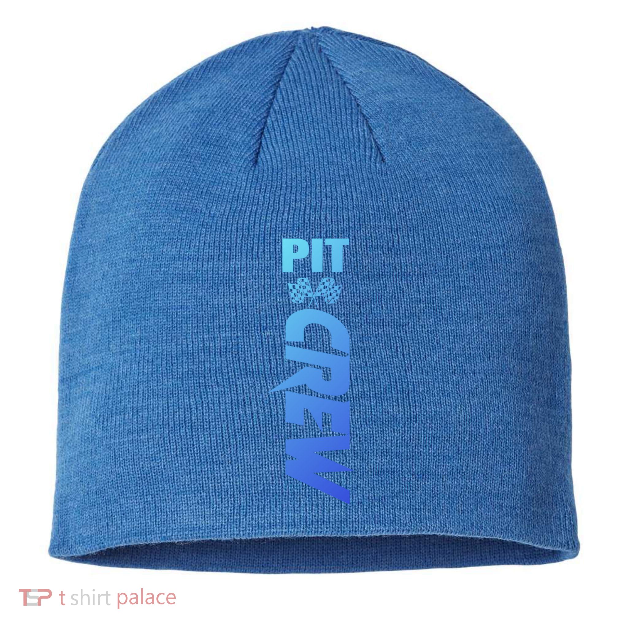 Dirt Car Racing Racetrack Speedway Race Car Team Pit Crew Cute Gift Sustainable Beanie