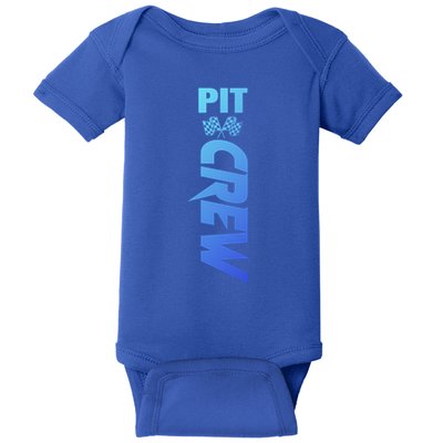 Dirt Car Racing Racetrack Speedway Race Car Team Pit Crew Cute Gift Baby Bodysuit