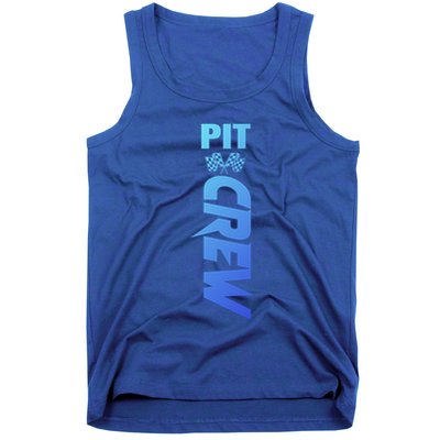 Dirt Car Racing Racetrack Speedway Race Car Team Pit Crew Cute Gift Tank Top