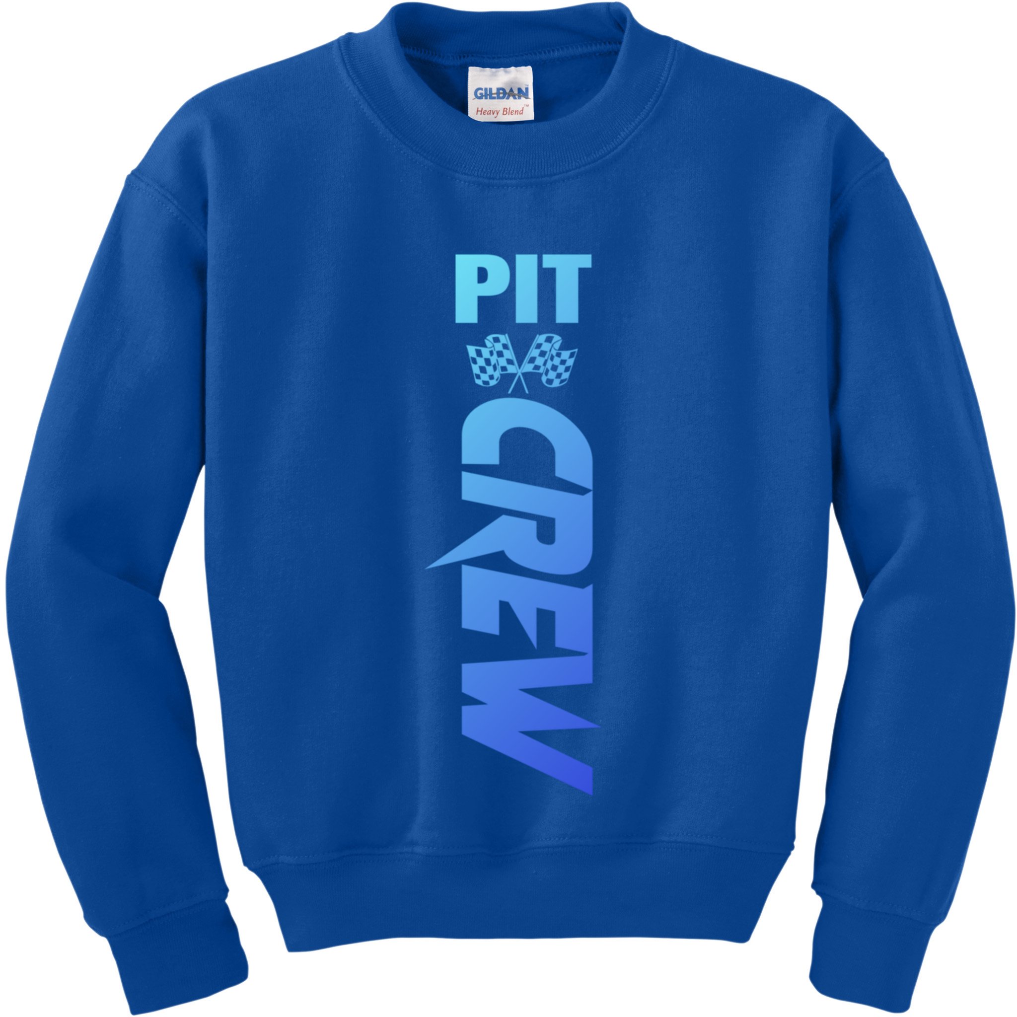 Dirt Car Racing Racetrack Speedway Race Car Team Pit Crew Cute Gift Kids Sweatshirt