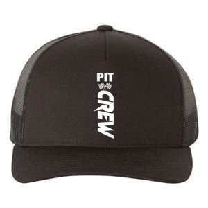 Dirt Car Racing Racetrack Speedway Race Car Team Pit Crew Gift Yupoong Adult 5-Panel Trucker Hat