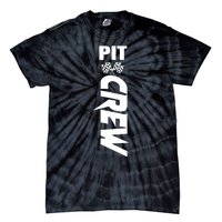 Dirt Car Racing Racetrack Speedway Race Car Team Pit Crew Gift Tie-Dye T-Shirt