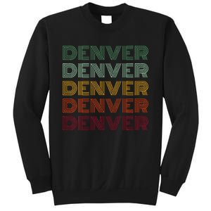 Denver City Retro Colorado Sweatshirt