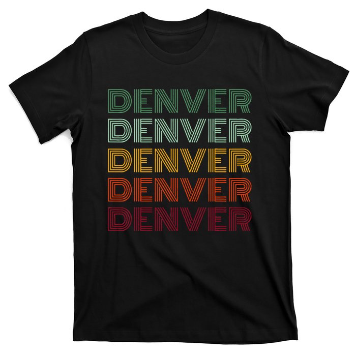 Denver City Retro Colorado T-Shirt