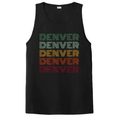 Denver City Retro Colorado PosiCharge Competitor Tank