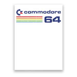 Defunct Commodore Rustic Style Poster