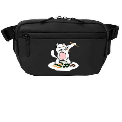 Dabbing Cagift Sushi Chef Cat Funny Kitty Gift Crossbody Pack