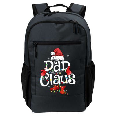 Dad Claus Santa Funny Christmas Pajama Matching Family Meaningful Gift Daily Commute Backpack