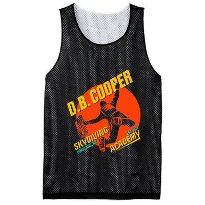 Db Cooper Skydiving Academy Mesh Reversible Basketball Jersey Tank