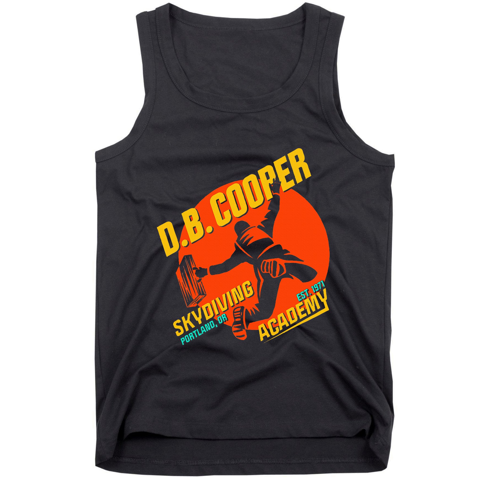Db Cooper Skydiving Academy Tank Top