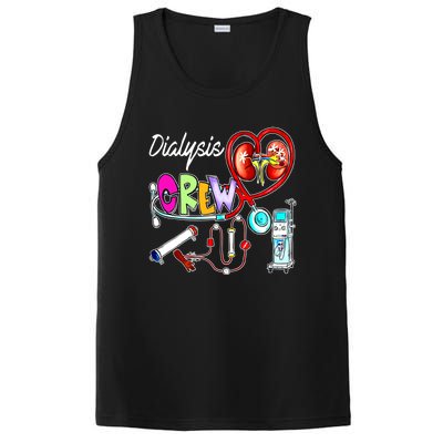 Dialysis Crew Stethoscope Heart Ney Nephrology Technician Gift PosiCharge Competitor Tank