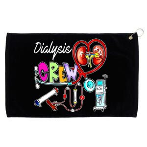 Dialysis Crew Stethoscope Heart Ney Nephrology Technician Gift Grommeted Golf Towel