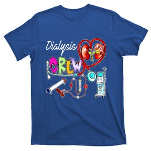 Dialysis Crew Stethoscope Heart Ney Nephrology Technician Gift T-Shirt