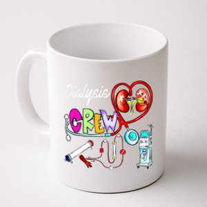 Dialysis Crew Stethoscope Heart Ney Nephrology Technician Gift Coffee Mug