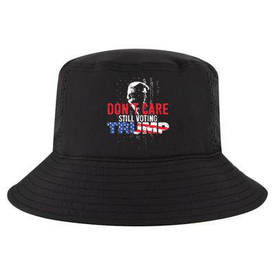 DonT Care Still Voting Trump Pro Donald Trump Mug Shot Cool Comfort Performance Bucket Hat