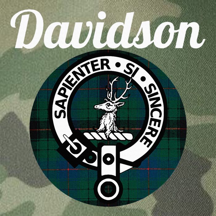 Davidson Clan Scottish Name Coat Of Arms Tartan Legacy Tie Dye Trucker Hat