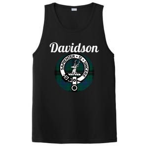 Davidson Clan Scottish Name Coat Of Arms Tartan PosiCharge Competitor Tank