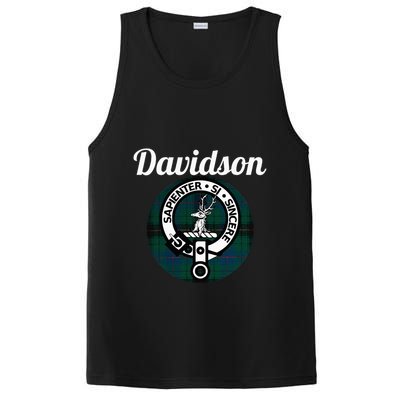 Davidson Clan Scottish Name Coat Of Arms Tartan PosiCharge Competitor Tank